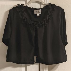 Black bolero shrug